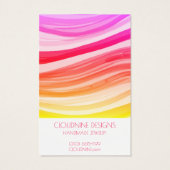 ブライトウェーブイヤリングネックレスジュエリーディスプレイカード (裏面)