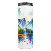 ブライトウォーターカラーグランドテトンナショナルパークワイオミン タンブラー (裏面)