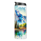 ブライトウォーターカラーグランドテトンナショナルパークワイオミン タンブラー (回転右)