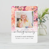 ブライトウォーター悔やみや弔慰葬儀祈りの言葉カード サンキューカード (スタンド正面)