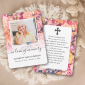 ブライトウォーター悔やみや弔慰葬儀祈りの言葉カード サンキューカード