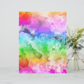 ブライトウォーター洗色8.5x11スクラップブック紙 (スタンド正面)