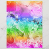 ブライトウォーター洗色8.5x11スクラップブック紙 (正面)