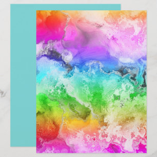 ブライトウォーター洗色8.5x11スクラップブック紙