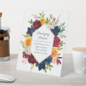 ブライトウォーター色のフローラ衛生局 台座サイン (インサイチュ)