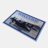 ブライトウォーターOrca – ようこそ ドアマット (アングル)