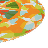 ブライトオレンジグ鮮やかリーンスターキッチェ カッティングボード (角)