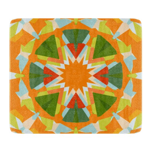 ブライトオレンジグ鮮やかリーンスターキッチェ カッティングボード (正面)