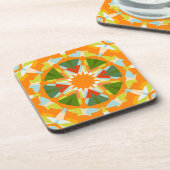 ブライトオレンジグ鮮やかリーンスターキッチェ コースター (左側)