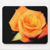 ブライトオレンジバラ マウスパッド (正面)