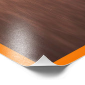 ブライトオレンジビキニモデル フォトプリント            (角)