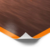 ブライトオレンジビキニモデル ポスター (コーナー)