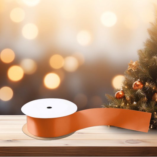 ブライトオ鮮やかレンジサテンリボン サテンリボン