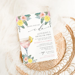 ブライトカクテルウェディングシャワー 招待状