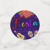 ブライトカラフルおもしろいフィエスタパーティーシンコデマヨ コンフェッティ (スモール正面)