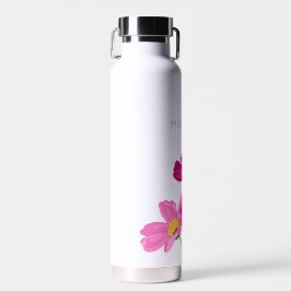 ブライトカラフルガーデンコスモス花カスタム咲き ウォーターボトル