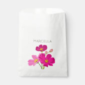 ブライトカラフルガーデンコスモス花カスタム咲き フェイバーバッグ (正面)