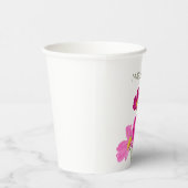 ブライトカラフルガーデンコスモス花カスタム咲き 紙コップ (右)