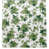 ブライトカラフルグリーン登山アイビー シャワーカーテン (正面)