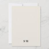 ブライトカラフルグルーヴィレトロアーチエイジ誕生日 招待状 (裏面)