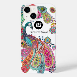 ブライトカラフルピーコックフローラ | Iphoneケース Case-Mate iPhone 14ケース