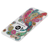 ブライトカラフルピーコックフローラ | Iphoneケース Case-Mate iPhoneケース (底面)