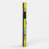 ブライトカラフルフローラダマスクデザインアートプリント Case-Mate iPhoneケース (裏面/右)