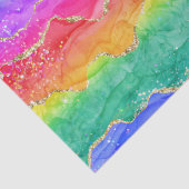 ブライトカラフルレインボーグリッター金ゴールドゲート 薄葉紙 (詳細)