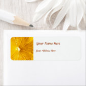 ブライトカラフルレモンのクローズアップ ラベル (インサイチュ)