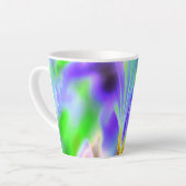 ブライトカラーズスモールラテマグ カフェラテマグ (左アングル)