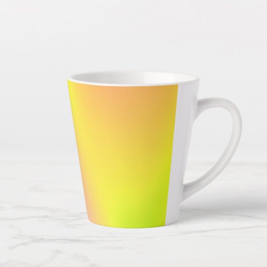 ブライトカラーズスモールラテマグ カフェラテマグ (右)