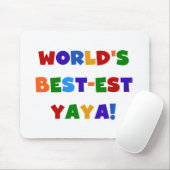 ブライトカラーズワールド最高ので最も高い屋屋家の贈り物 マウスパッド (マウス)