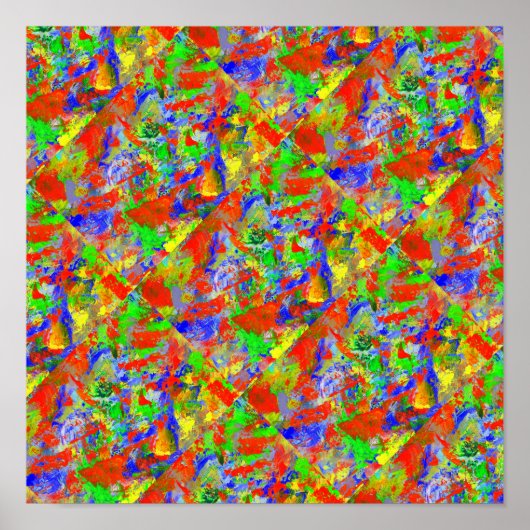 ブライトカラープリント ポスター (正面)