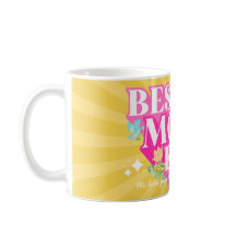 ブライトカラーレトロ最高のタイポグラフィマママエバー