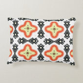 ブライトカーペット:民族アステカオーナメント アクセントクッション (裏面)