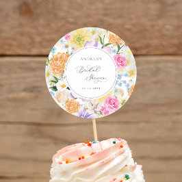 ブライトガーデンフローラ春サマーブライダルシャワー ラウンドシール