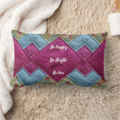 ブライトキルト装飾用クッション ランバークッション (ブランケット)