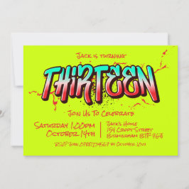 ブライトグラフィティ十三招待状 招待状