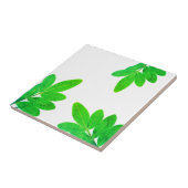 ブライトグリーンマンゴーツリー葉 タイル (側面)