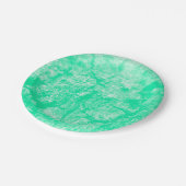 ブライトグリーン紙プレート ペーパープレート (アングル)