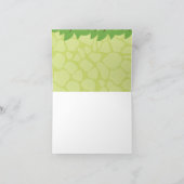 ブライトサファリ動物お礼を言う サンキューカード (内部)