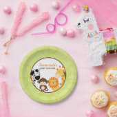 ブライトサファリ紙プレート ペーパープレート (パーティー)