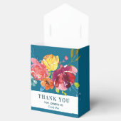 ブライトサマーカラフル結婚式の引き出物ボックス フェイバーボックス (オープン)