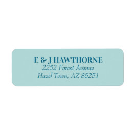 ブライトサマー結婚カラフル住所 シール