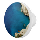 ブライトサマー航海のビーチ&海ノブ セラミックノブ (右)