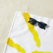 「ブライトサンシャイン」ビーチタオル ビーチタオル (インサイチュ)