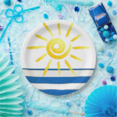 「ブライトサンシャイン」ペーパープレート ペーパープレート (パーティー)