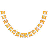 ブライトシトラスの誕生日 バンティングフラッグ (全)