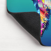 ブライトシルケンウィンドハウンド マウスパッド (コーナー)