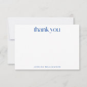 ブライトジオメトリックレインボーカスタムブライダルシャワー サンキューカード (正面)